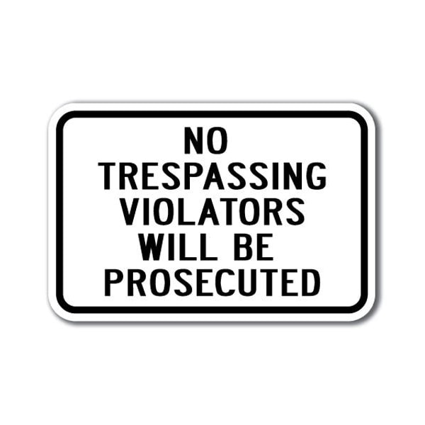 Signmission Safety Sign, 12 in Height, Aluminum, No Tres - No Tre V P 1 A-1218 No Tres - No Tre V P 1 - main